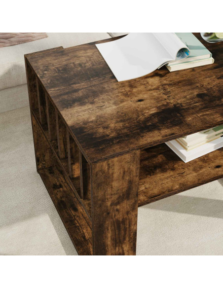 Tavolino da salotto Rovere fumé 66 x 49,5 x 45 cm