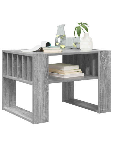 Tavolino da salotto Grigio Sonoma 66 x 49,5 x 45 cm