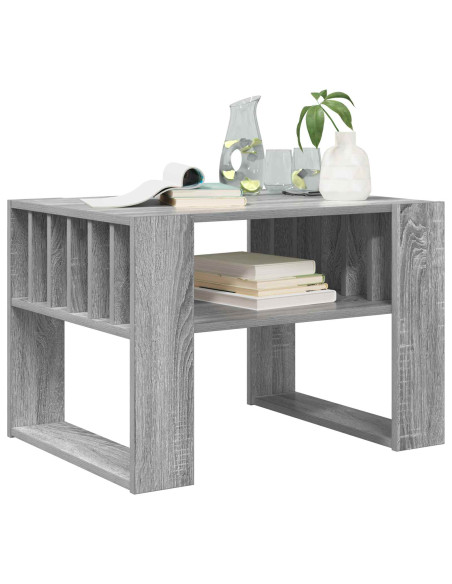 Tavolino da salotto Grigio Sonoma 66 x 49,5 x 45 cm