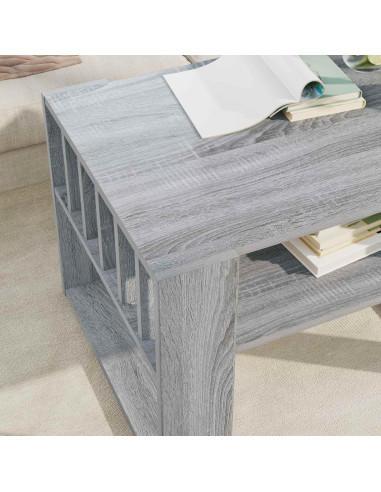 Tavolino da salotto Grigio Sonoma 66 x 49,5 x 45 cm