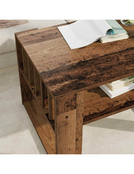 Tavolino da salotto Legno vecchio 66 x 49,5 x 45 cm