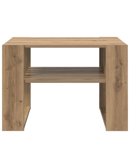 Tavolino da salotto Rovere artigianale 66 x 49,5 x 45 cm