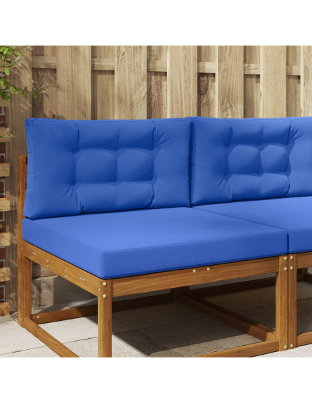 Cuscino per divano da esterno 2 pcs Turchese Poliestere