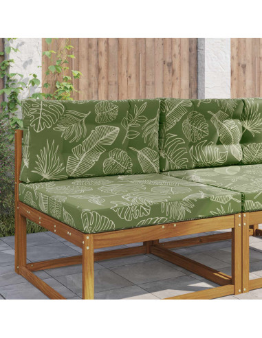 Cuscino per divano da esterno 2 pcs Design a foglia Poliestere