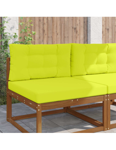 Cuscino per divano da esterno 2 pcs Verde Poliestere