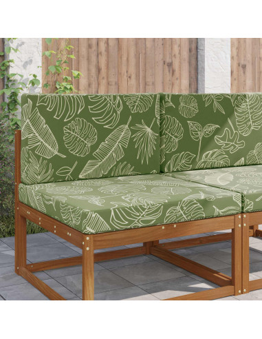 Cuscino per divano da esterno 2 pcs Design a foglia Poliestere