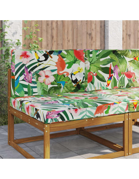 Cuscino per divano da esterno 2 pcs colorato Poliestere