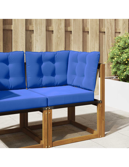 Cuscino per divano da esterno 3 pcs Turchese Poliestere