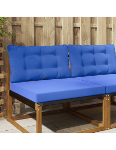 Cuscino per divano da esterno 2 pcs Turchese Poliestere