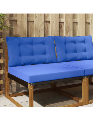 Cuscino per divano da esterno 2 pcs Turchese Poliestere