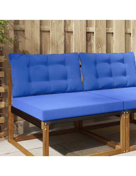 Cuscino per divano da esterno 2 pcs Turchese Poliestere