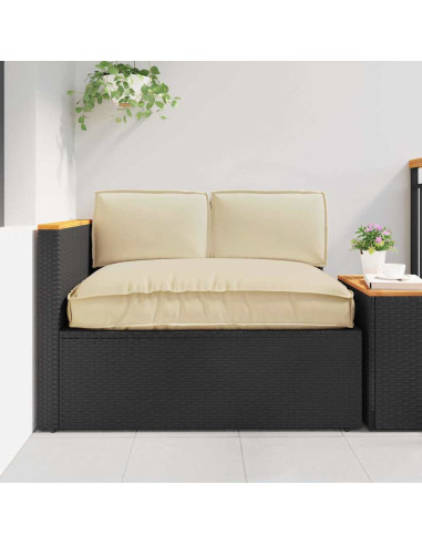 Set di Cuscini 3 pcs Beige Tessuto Oxford