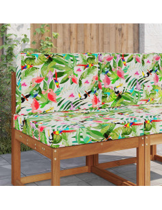 Cuscino per divano da esterno 2 pcs colorato Poliestere