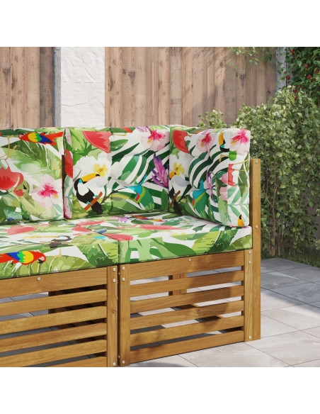 Cuscino per divano da esterno 3 pcs colorato Poliestere