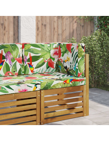 Cuscino per divano da esterno 3 pcs colorato Poliestere