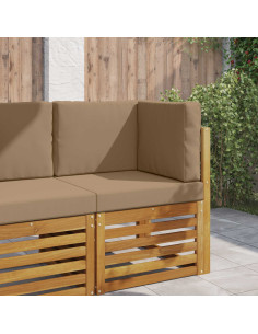 Cuscino per divano da esterno 3 pcs Talpa Poliestere