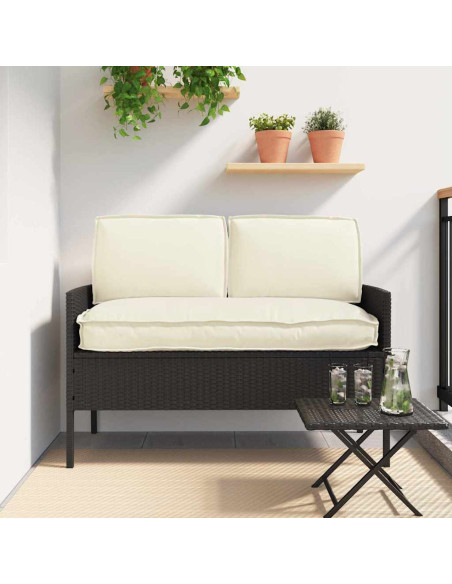 Set di Cuscini 3 pcs Crema Tessuto Oxford