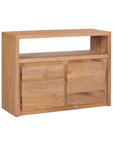 Credenza 80x30x60 cm in Legno Massello di Teak