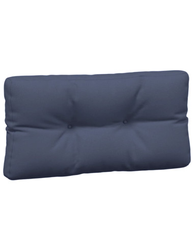 Cuscini per Pallet 3 pz Blu Marino in Tessuto