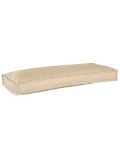 Cuscino Beige 100 x 40 x 8 cm Tessuto Oxford