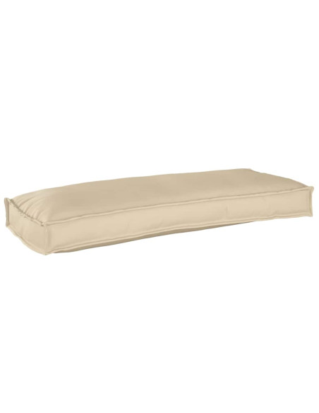 Cuscino Beige 100 x 40 x 8 cm Tessuto Oxford