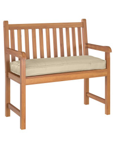 Cuscino Beige 100 x 40 x 8 cm Tessuto Oxford 2