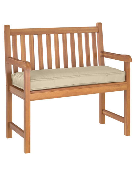 Cuscino Beige 100 x 40 x 8 cm Tessuto Oxford