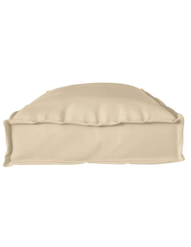 Cuscino Beige 100 x 40 x 8 cm Tessuto Oxford