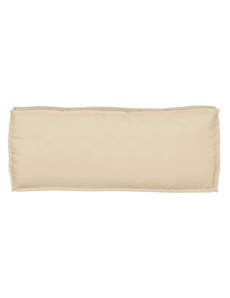 Cuscino Beige 100 x 40 x 8 cm Tessuto Oxford