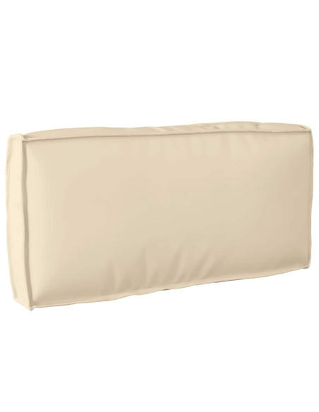 Cuscino Beige 80 x 40 x 12 cm Tessuto Oxford