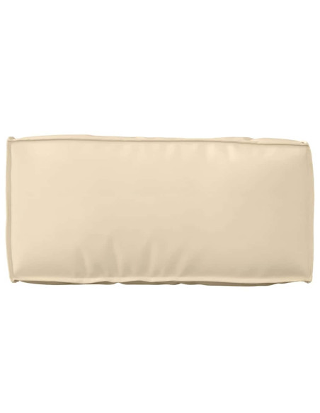 Cuscino Beige 80 x 40 x 12 cm Tessuto Oxford