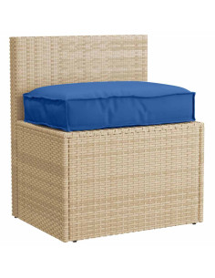 Cuscino Blu Reale 60 x 40 x 8 cm Tessuto Oxford 2