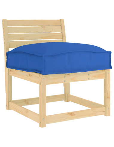 Cuscino Blu Reale 60 x 40 x 8 cm Tessuto Oxford