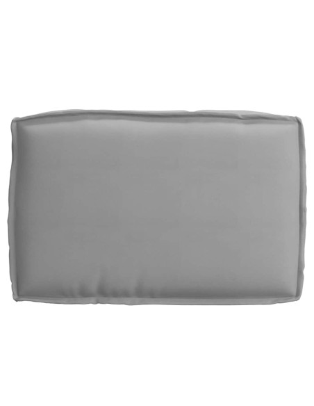 Cuscino Grigio 60 x 40 x 8 cm Tessuto Oxford