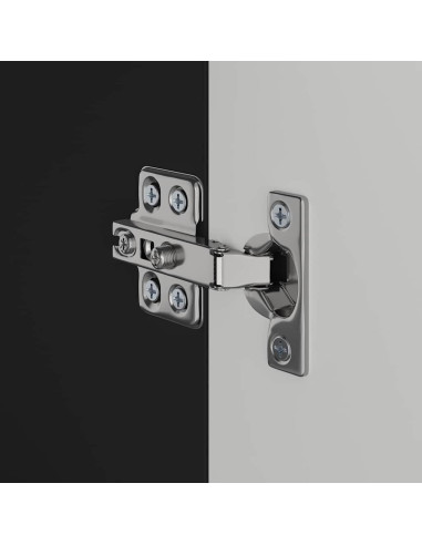 Set di Armadi da Bagno TULUM Nero 60 x 34 x 63 cm