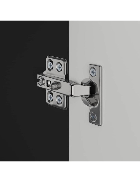 Set di Armadi da Bagno TULUM Nero 60 x 34 x 63 cm