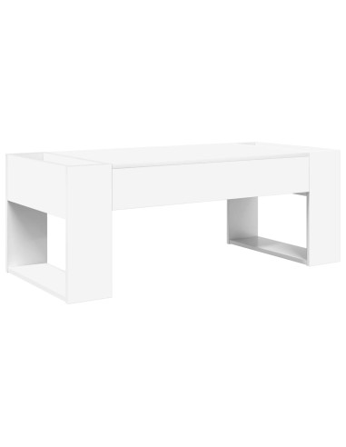 Tavolino da salotto Bianco 110 x 50 x 41 cm Legno multistrato