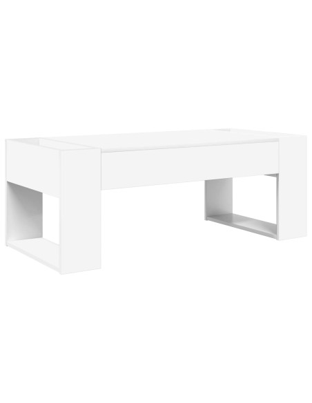 Tavolino da salotto Bianco 110 x 50 x 41 cm Legno multistrato
