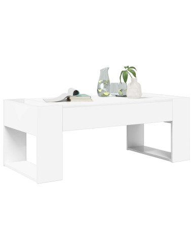 Tavolino da salotto Bianco 110 x 50 x 41 cm Legno multistrato