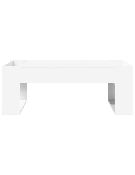 Tavolino da salotto Bianco 110 x 50 x 41 cm Legno multistrato