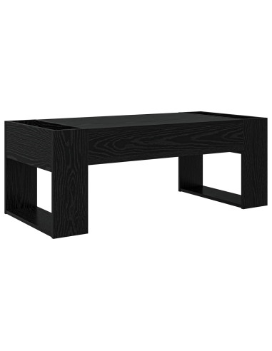 Tavolino da salotto Rovere Nero 110 x 50 x 41 cm