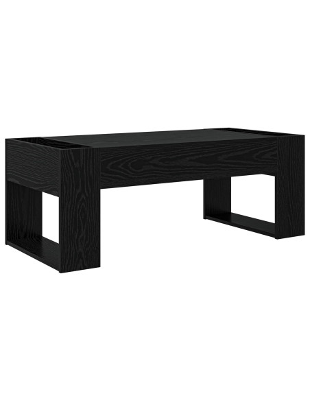 Tavolino da salotto Rovere Nero 110 x 50 x 41 cm