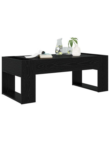 Tavolino da salotto Rovere Nero 110 x 50 x 41 cm