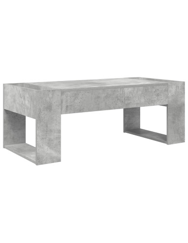 Tavolino da salotto Grigio cemento 110 x 50 x 41 cm