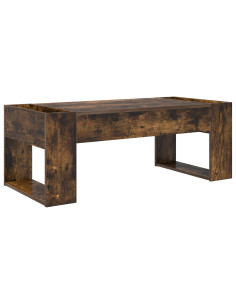 Tavolino da salotto Rovere fumé 110 x 50 x 41 cm 2