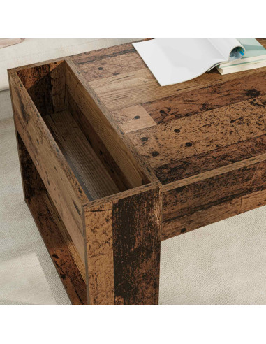 Tavolino da salotto Legno vecchio 110 x 50 x 41 cm