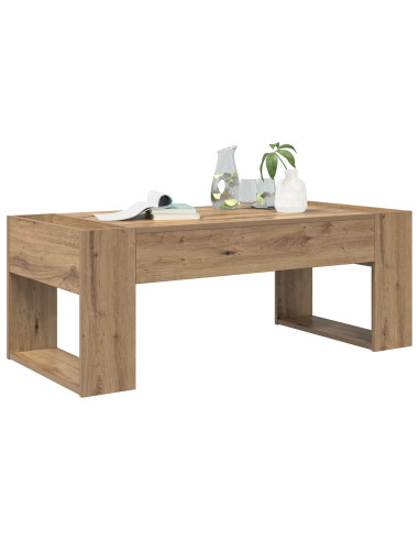 Tavolino da salotto Rovere artigianale 110 x 50 x 41 cm