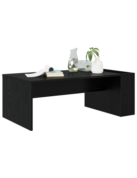 Tavolino da salotto Rovere Nero 95 x 50 x 34 cm