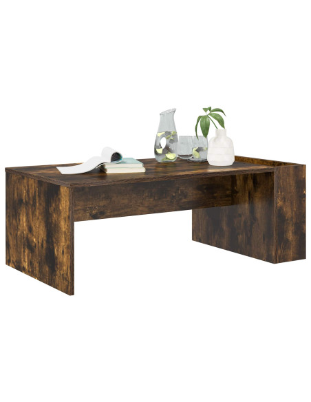 Tavolino da salotto Rovere fumé 95 x 50 x 34 cm