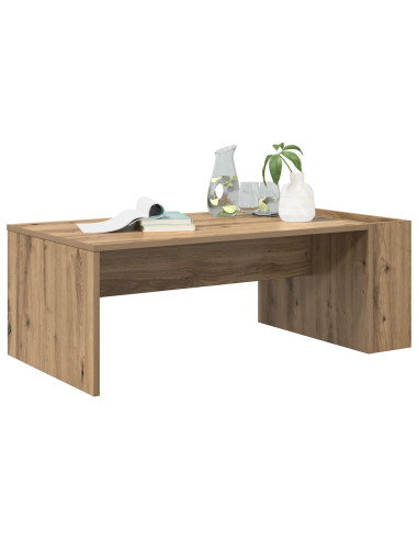 Tavolino da salotto Rovere artigianale 95 x 50 x 34 cm